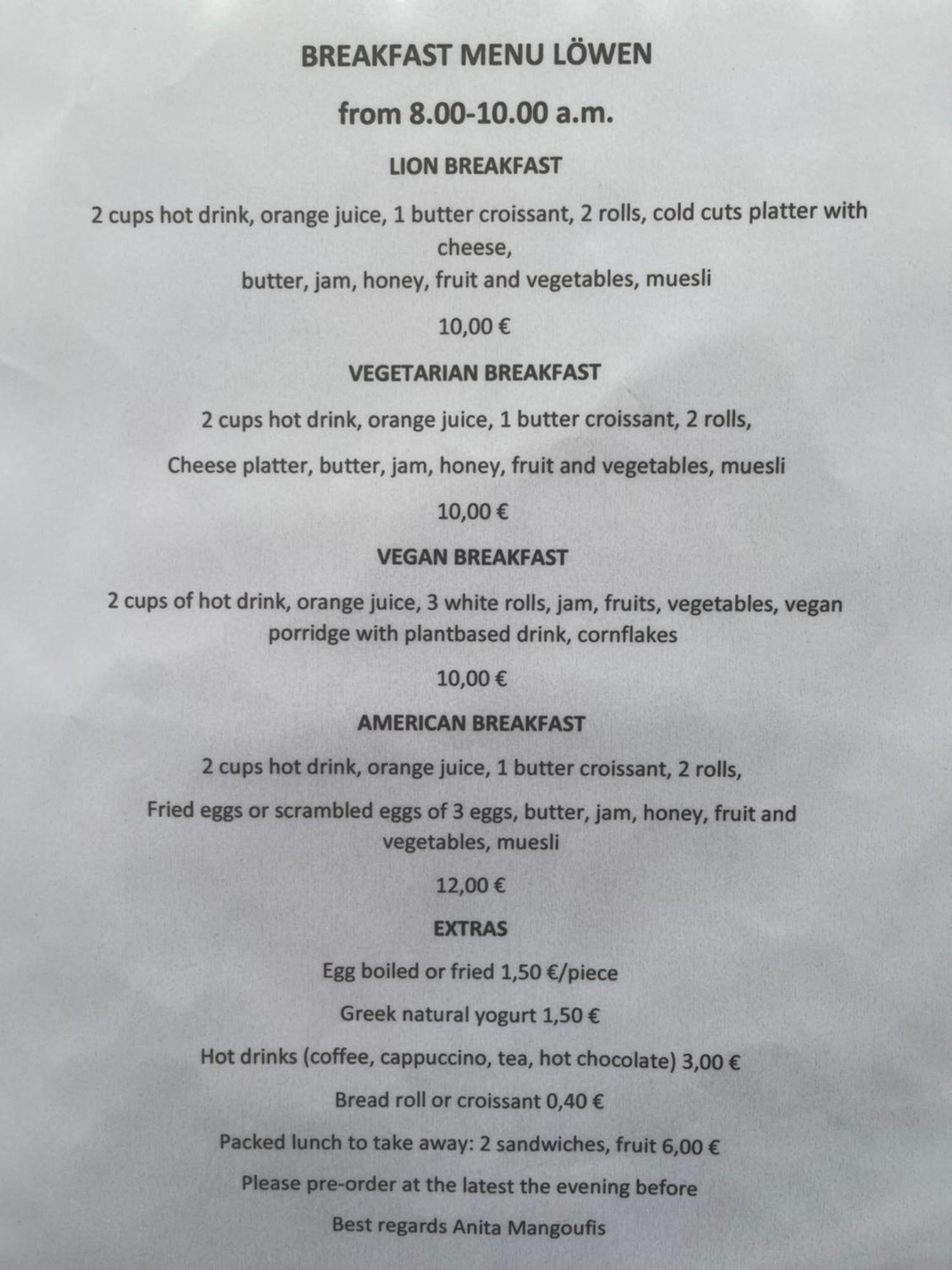 האוסאך Gasthaus Zum Loewen - Restaurant Akropolis מראה חיצוני תמונה